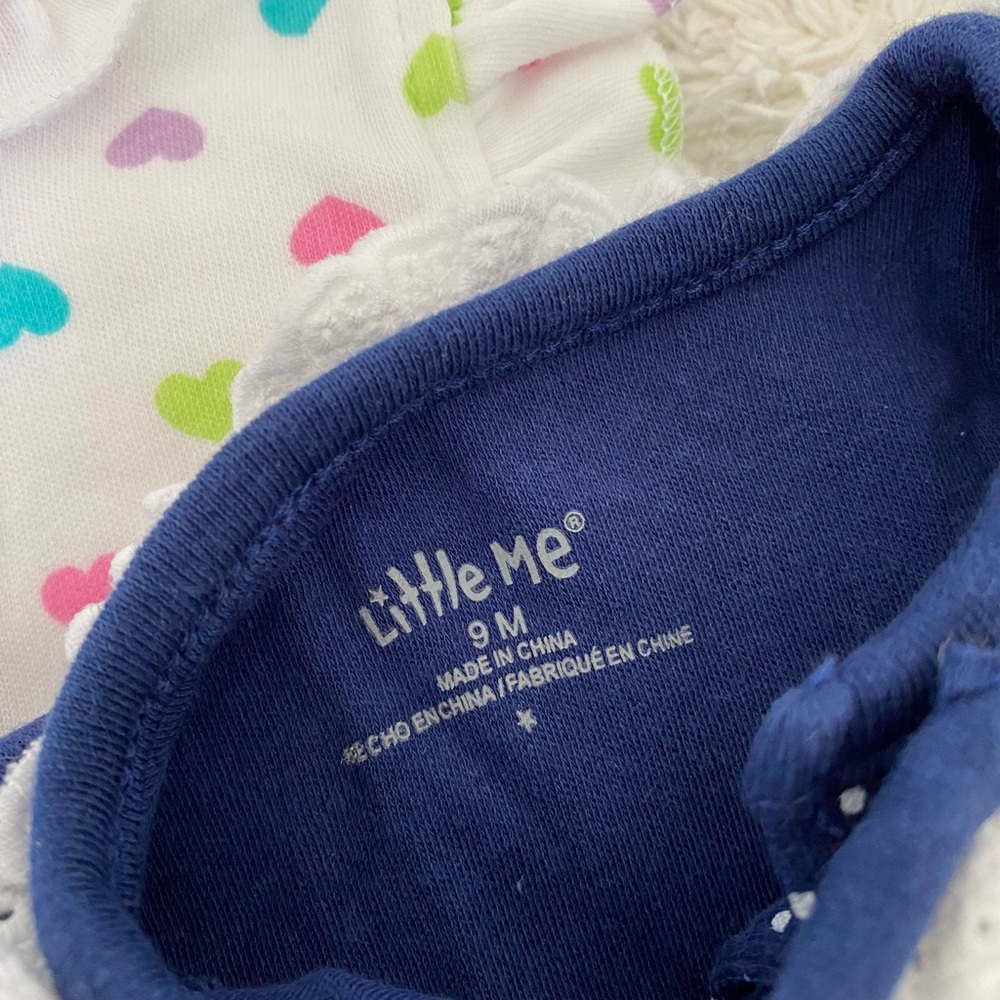 Little Me - 4 Rompers - Picture 6 of 6